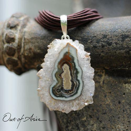 Amethyst Stalactite-Drip Pendant - OutOfAsia