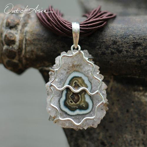 Amethyst Stalactite-Drip Pendant - OutOfAsia