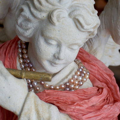 Peach, Pink & Lavender Rice Pearl Decadence! - OutOfAsia