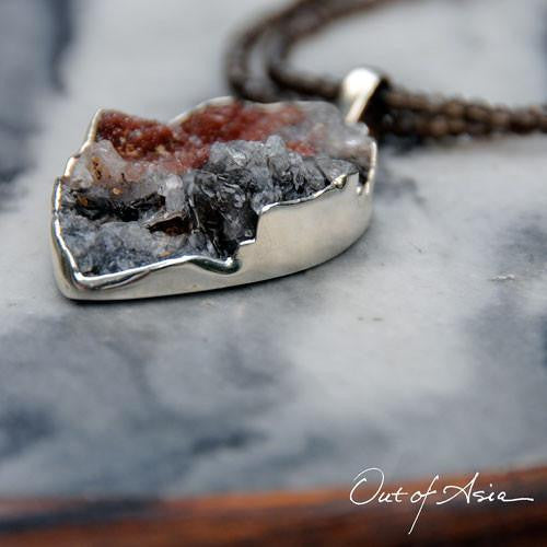 Dessert Druzy & Sterling Pendant - OutOfAsia