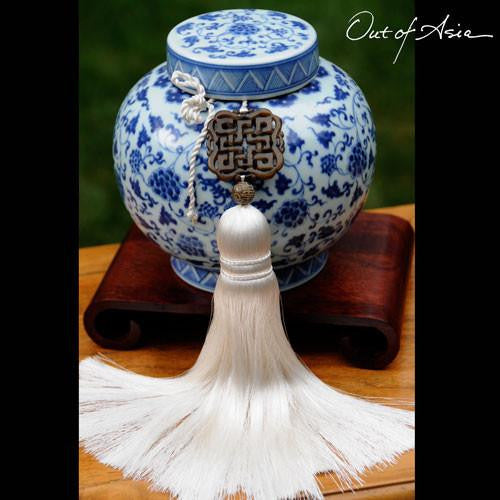 Endless Knot Silk Tassel - OutOfAsia