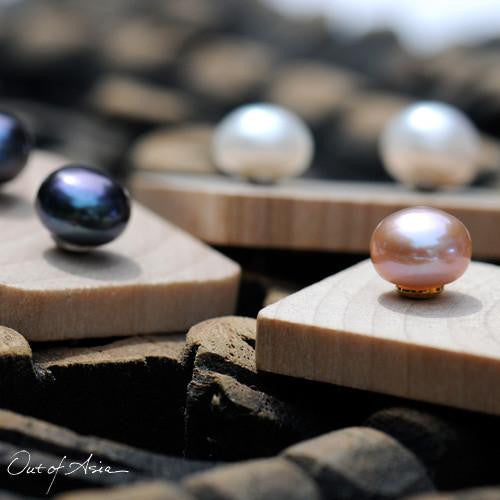 Everyday Button Post Earrings - OutOfAsia