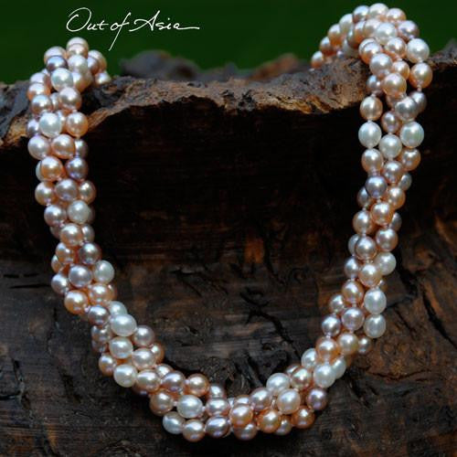 Freshwater Pearl 88-inch (!!!) Hand Knotted Necklace - OutOfAsia