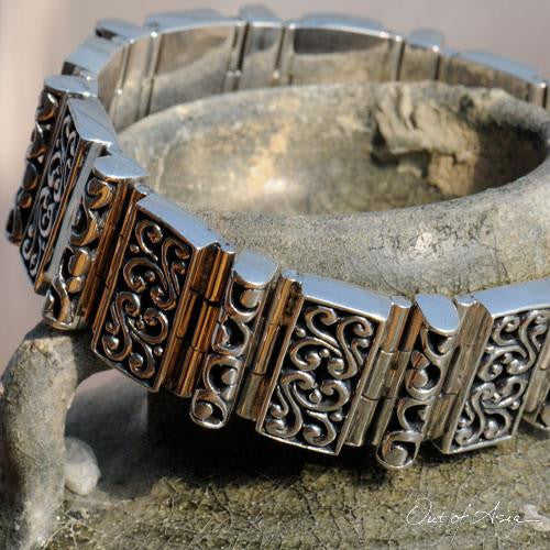 Handcrafted Bali Sterling Silver Bracelet Out of Asia OutOfAsia