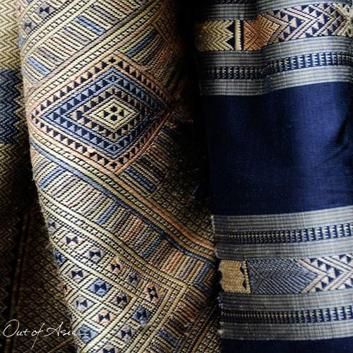 Magnificent Lao Master Weaving 100% Lao Silk (Traditional Style) - OutOfAsia
