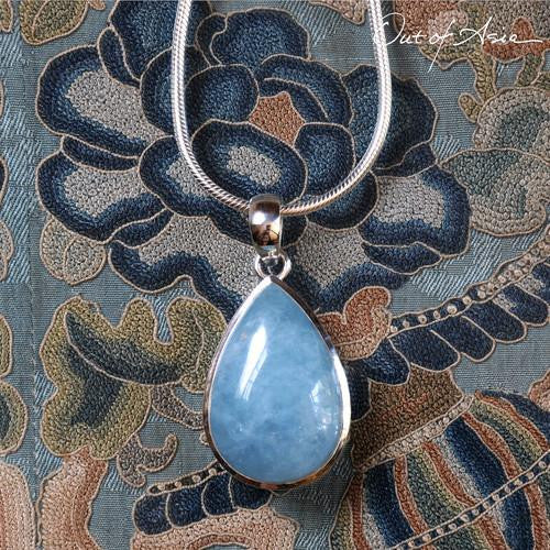 Milky Aquamarine Pendant - OutOfAsia