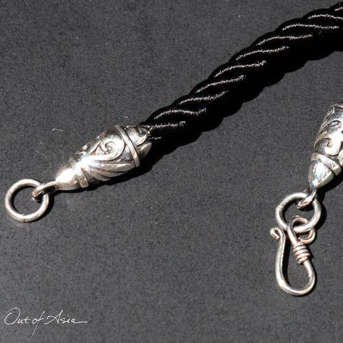 Satin Cord with Sterling Silver Ends - OutOfAsia