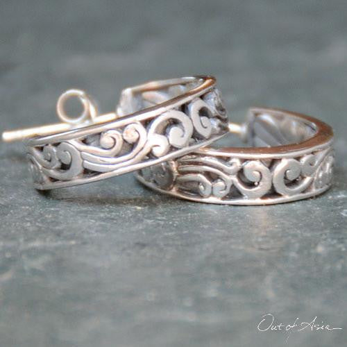 Sterling Silver Handcrafted Bali Earrings - OutOfAsia