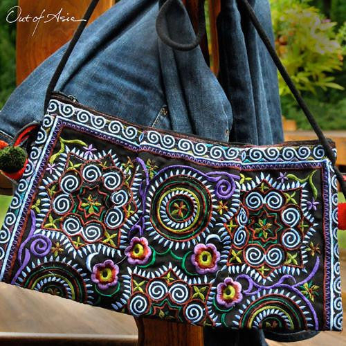 Thai Embroidered Boho Bag - OutOfAsia