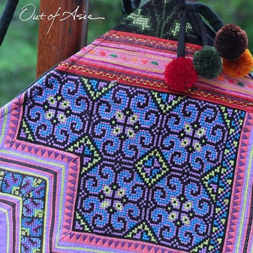 Thai Embroidered Boho Bag - OutOfAsia