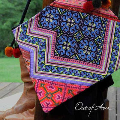 Thai Embroidered Boho Bag - OutOfAsia