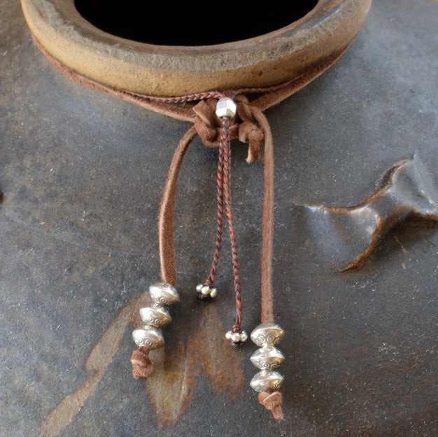 Tibetan Turquoise & Hill Tribe Silver Combo - OutOfAsia
