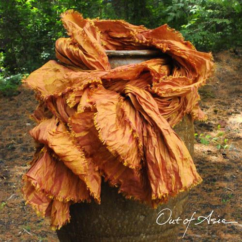 Two-tone Silk Party!! Wrap - OutOfAsia