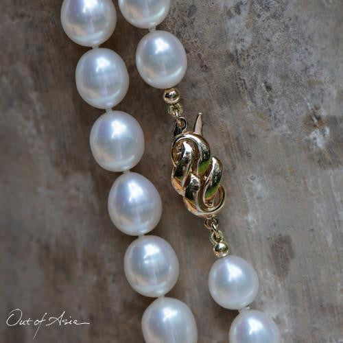 BIG, LONG and Very Beautiful Jumbo White Freshwater Pearls - OutOfAsia